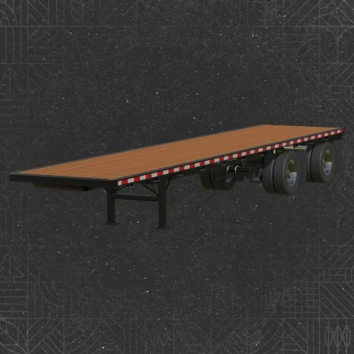 fs25-mods,  Fontain Flatdeck Trailer v1.0