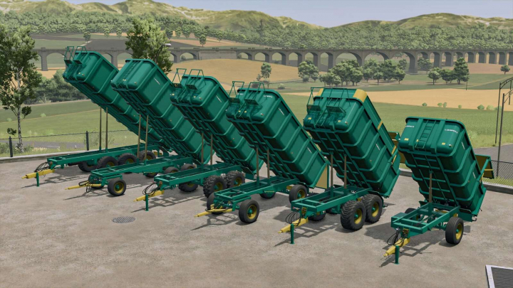 fs25-mods,  Lizard RT Tipping Trailer Pack v1.6