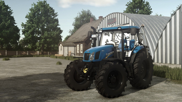 fs25-mods,  New Holland T6 Tier 4A V1.4.0.2