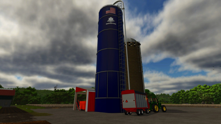 fs25-mods,  Placeable TMR Mixing Silos V1.0.0.2
