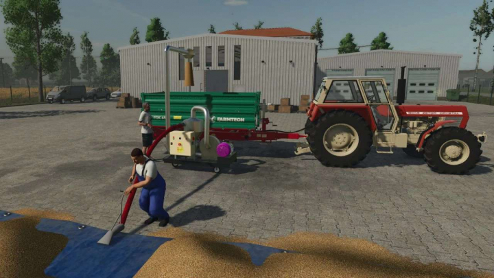 fs25-mods,  Pneumatic grain conveyor v1.0