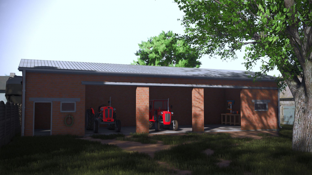 Garage 18×7 Bricks V1.0