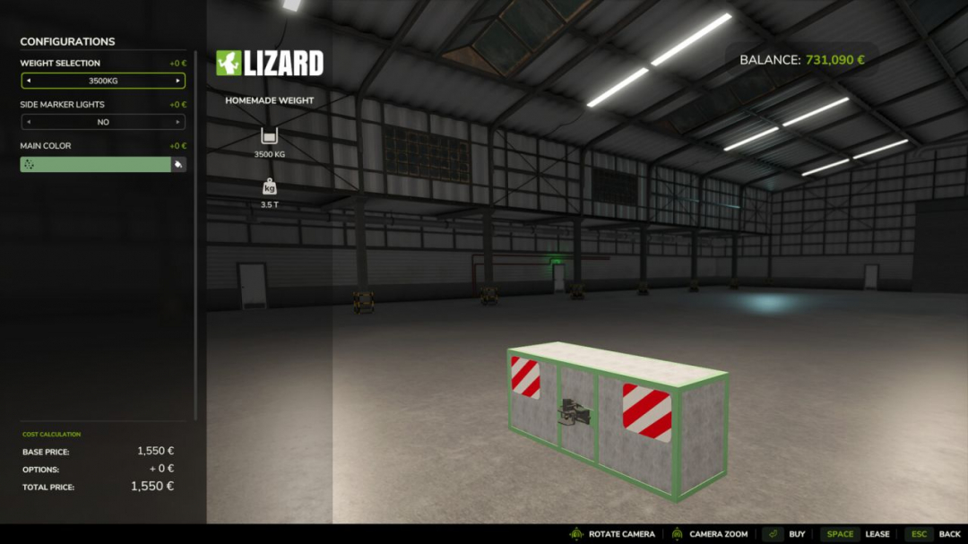 Homemade Weight V1.0