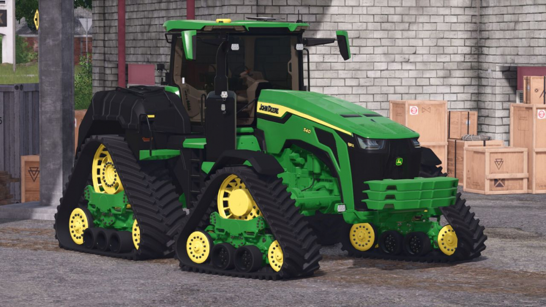 John Deere 8RX540 High Horsepower And Side Tanks V1.0