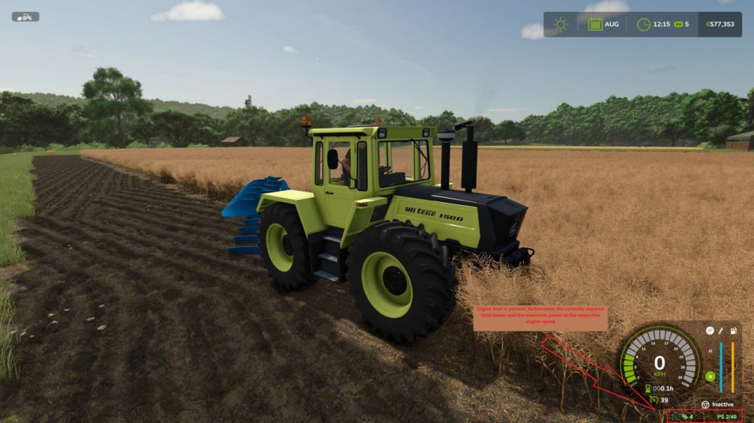Motor Load HUD V1.0