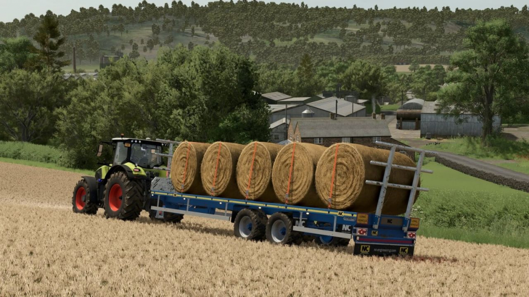 NC Engineering 16t Bale Trailer V1.0.0.1