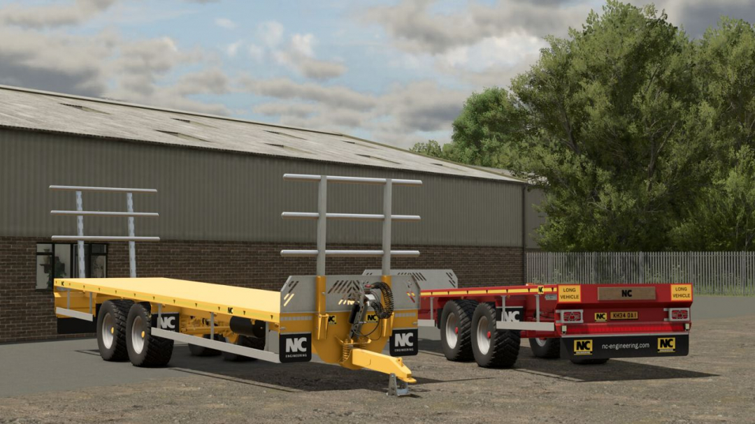 NC Engineering 16t Bale Trailer V1.0.0.1