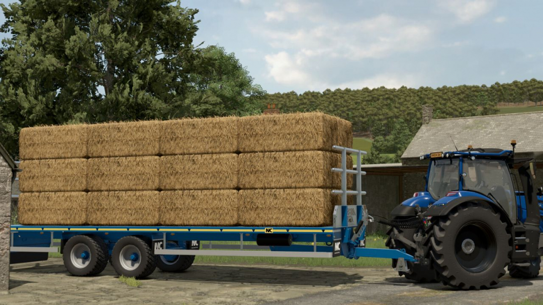 NC Engineering 16t Bale Trailer V1.0.0.1