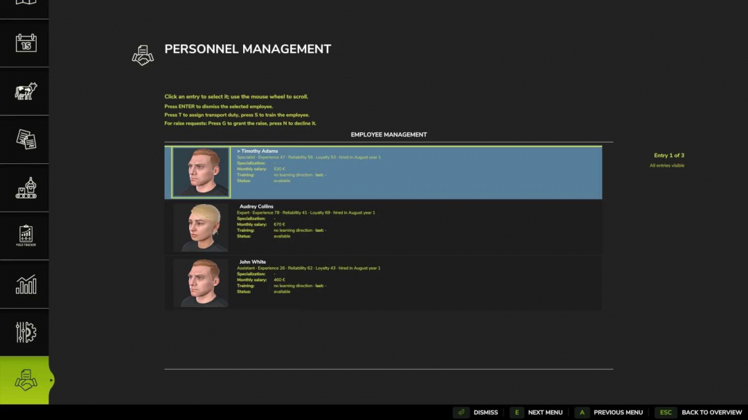 Personnel Management v1.1.1