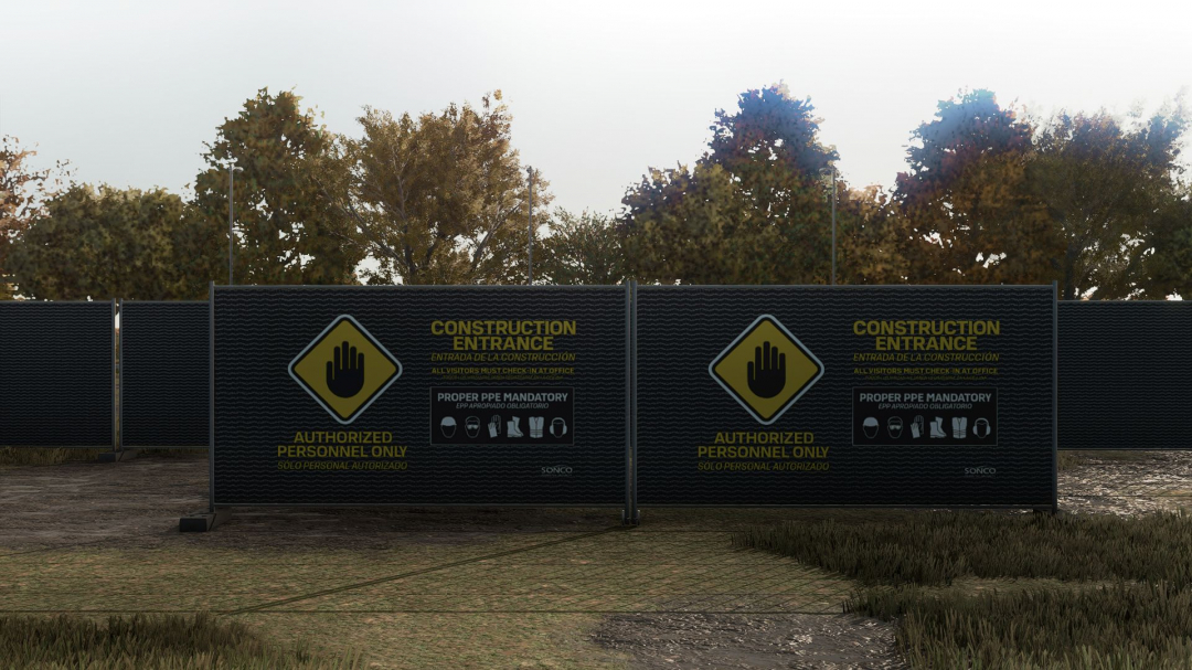 Privacy Temporary Construction Fence V1.0