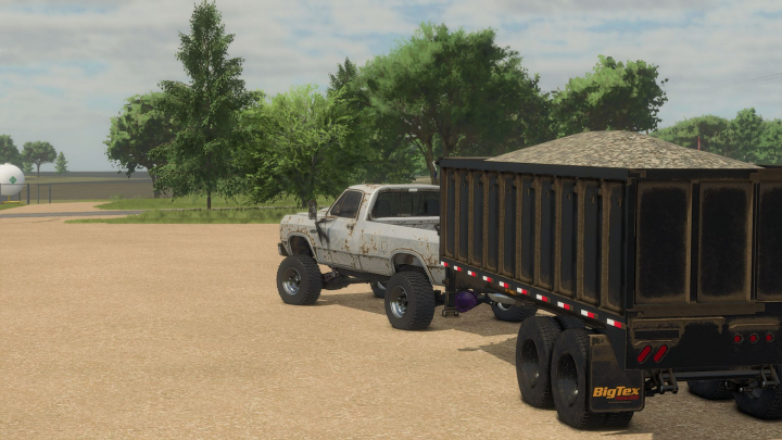 fs25-mods,  Big Tex Dump Trailer V1.0