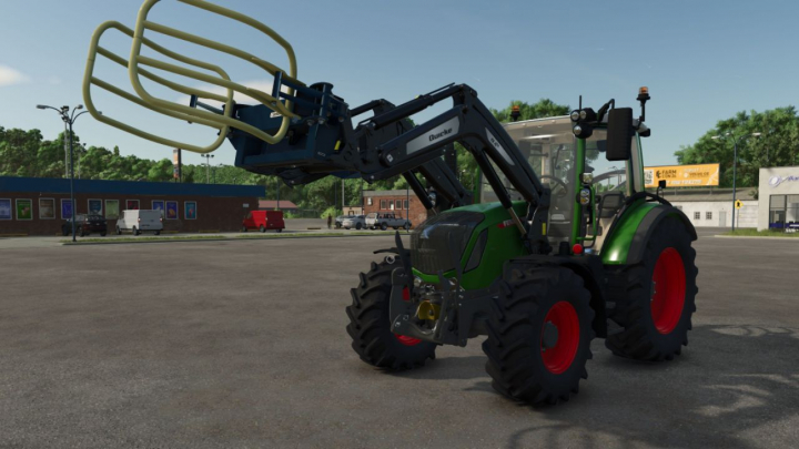 fs25-mods, Calvet wrapped round bale pliers pack V1.0