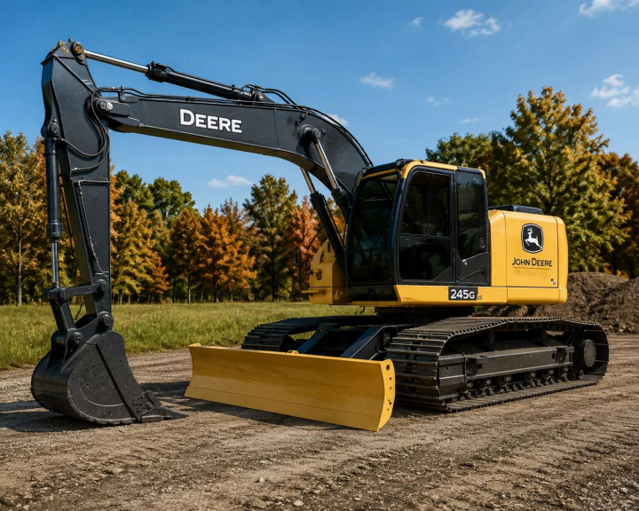 fs25-mods,  John Deere 245P Excavator Pack v1.0