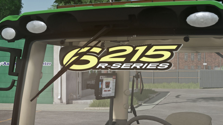 fs25-mods,  John Deere 6R215 Window Decal Pack (Prefab) V1.0