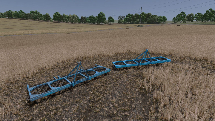 fs25-mods, Kulu Agricultural Tools Industrial Rake V1.0