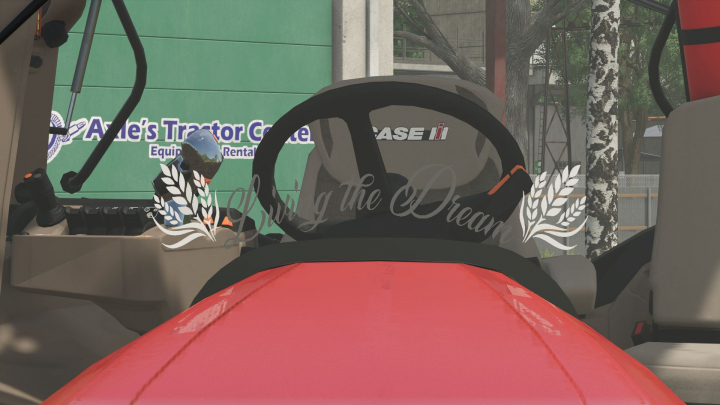 fs25-mods,  Living the Dream window sticker V1.0