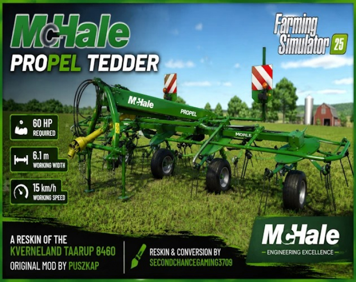 fs25-mods,  McHale ProPel Tedder v1.0