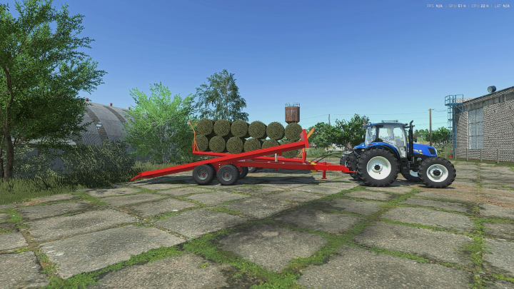 fs25-mods,  OMP tilt flatbed trailer V1.0