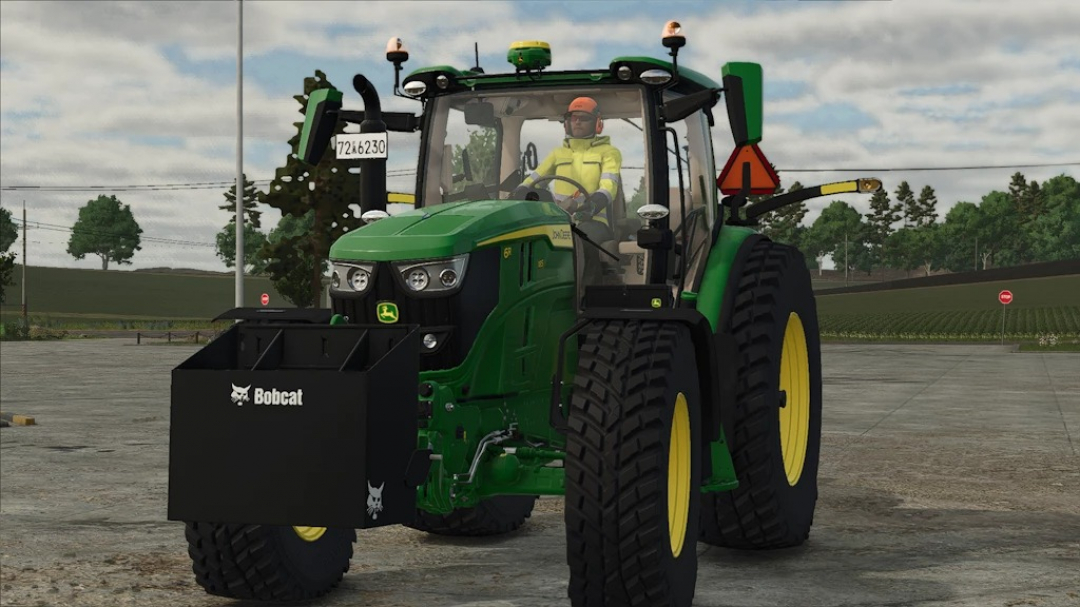Bobcat 3 Point Ballast Weight Rust Edition v1.1