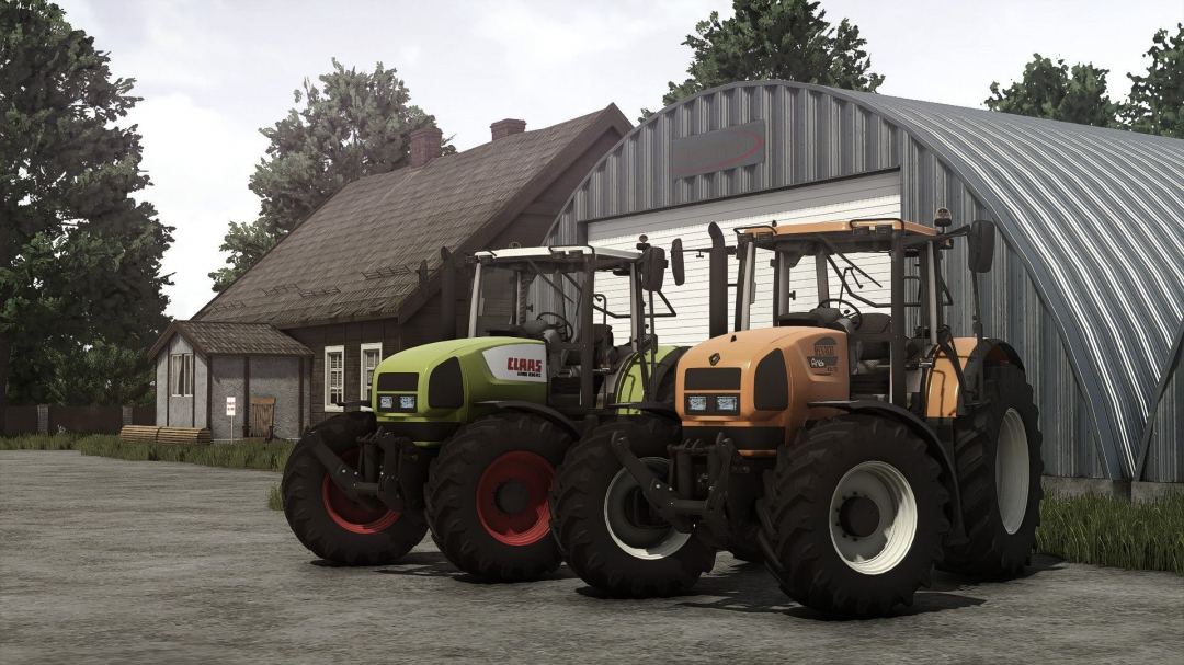 CLAAS / Renault Ares 836 RZ (Rust Edition) V1.0.1