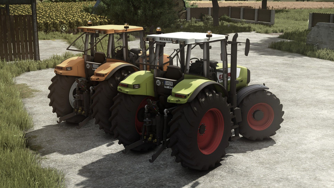 CLAAS / Renault Ares 836 RZ (Rust Edition) V1.0.1