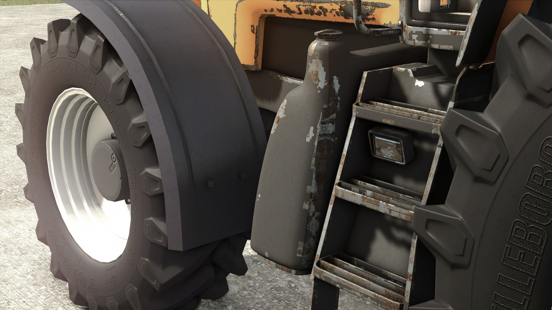 CLAAS / Renault Ares 836 RZ (Rust Edition) V1.0.1