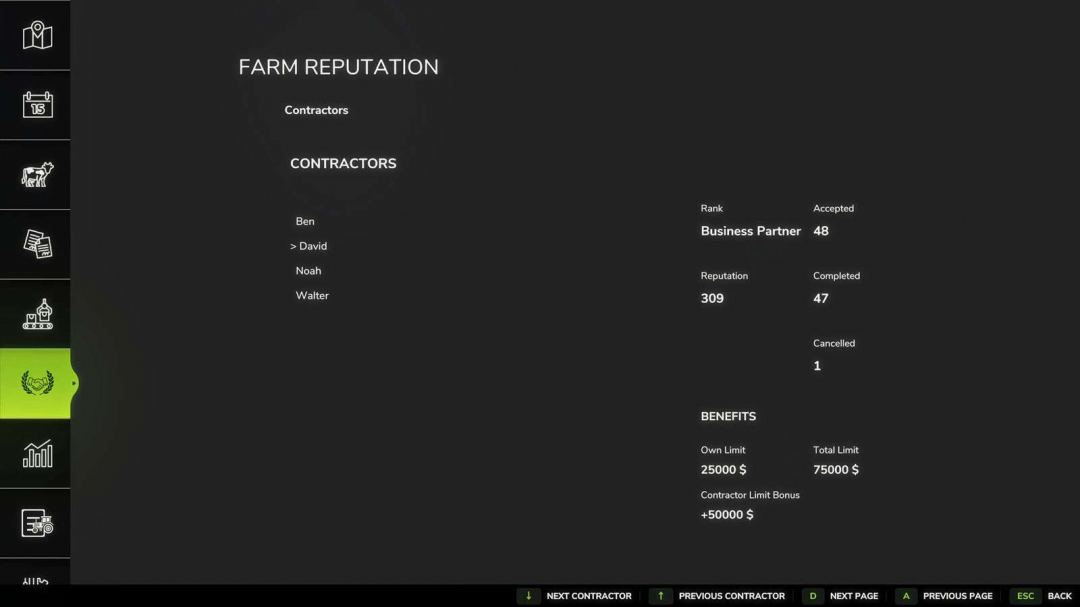 Farm Reputation v1.0