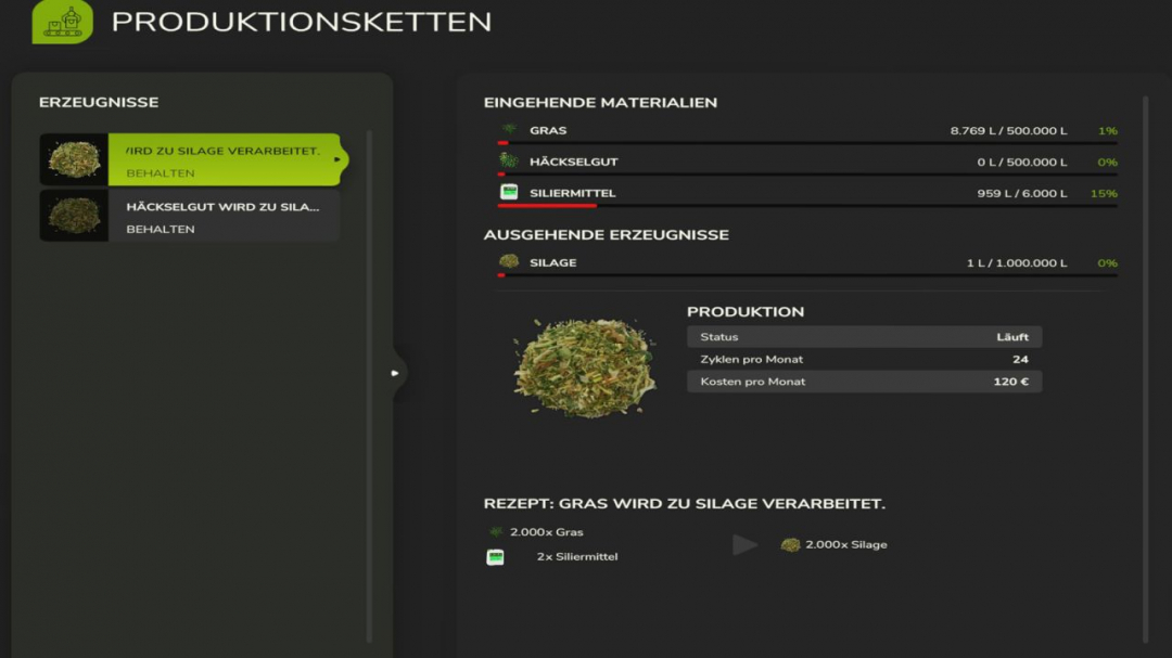 Fermenter and silo grass dryer V1.0.0.2