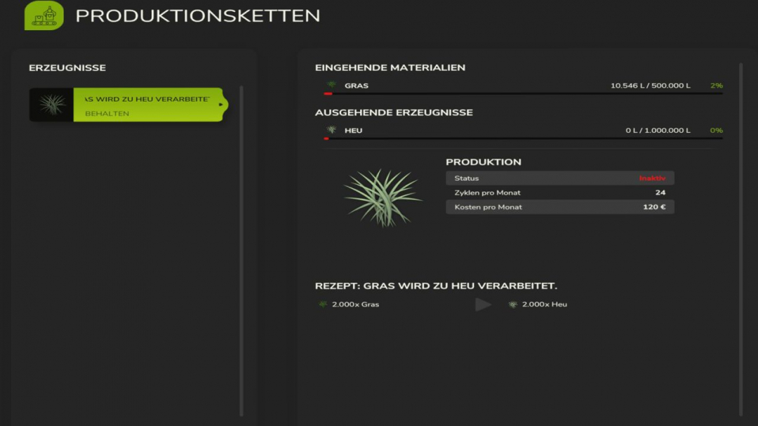 Fermenter and silo grass dryer V1.0.0.2