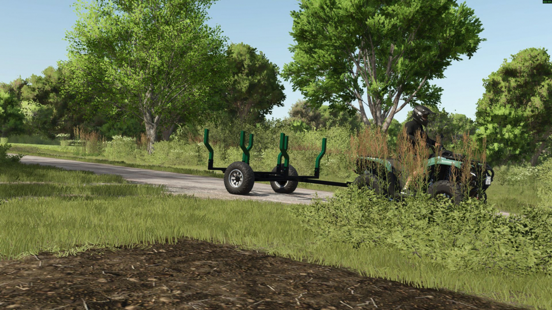 Forest trailer for ATV quad V1.0