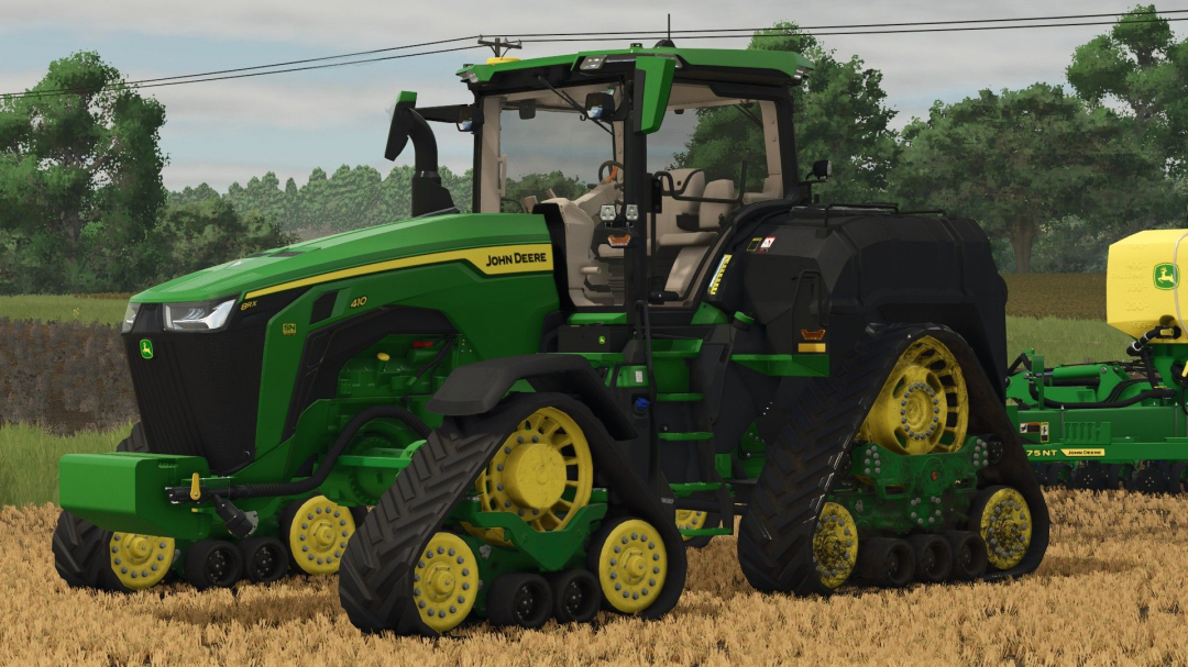 John Deere 8RX with ExactRate Tanks V1.0