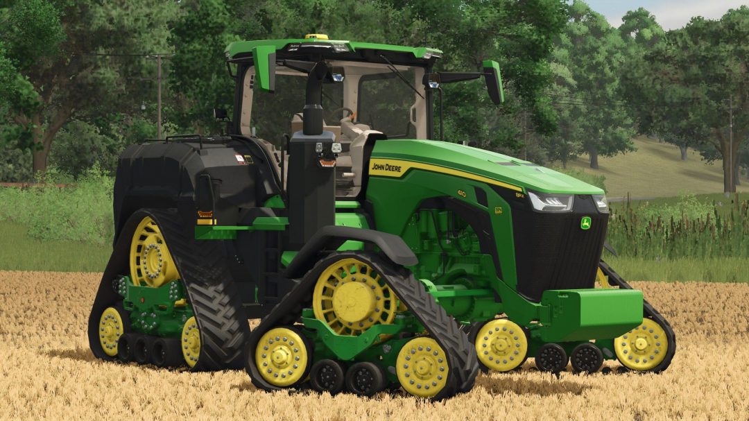 John Deere 8RX with ExactRate Tanks V1.0