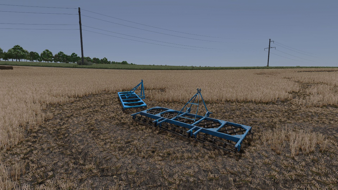 Kulu Agricultural Tools Industrial Rake V1.0