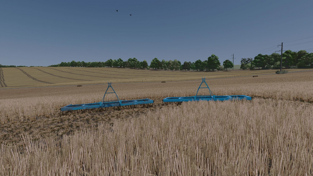 Kulu Agricultural Tools Industrial Rake V1.0