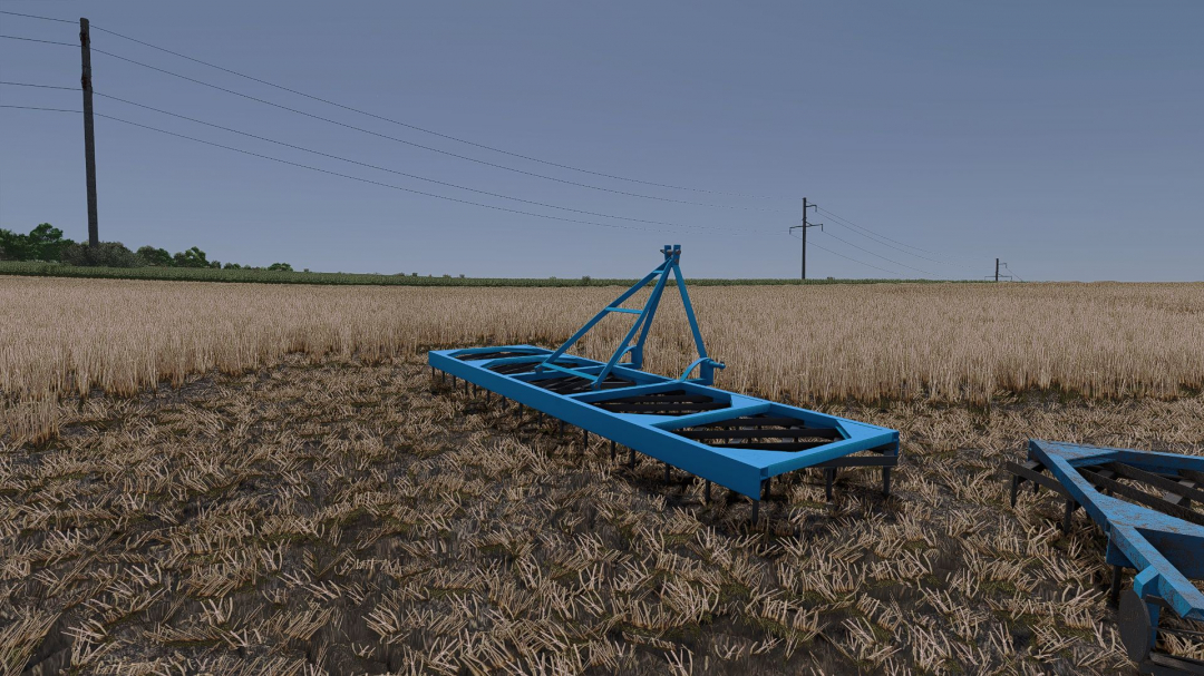 Kulu Agricultural Tools Industrial Rake V1.0