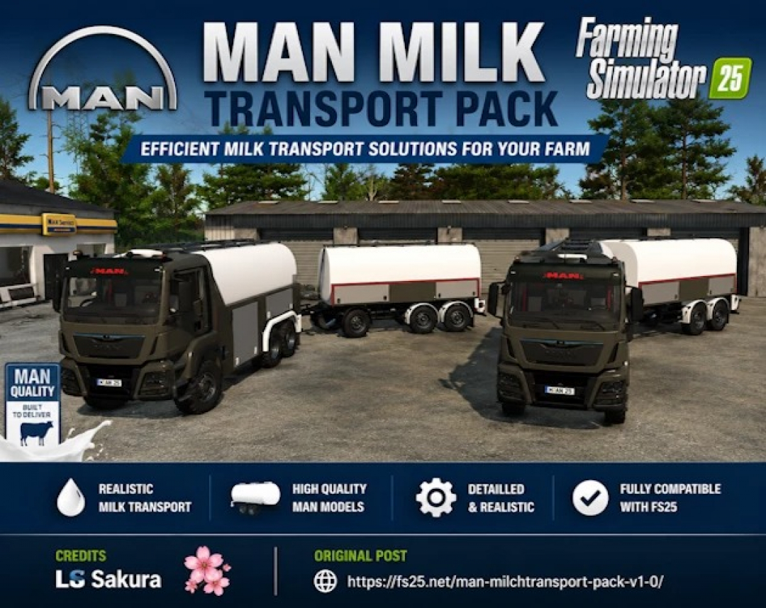 MAN Milk Transport Pack v1.0.0.1