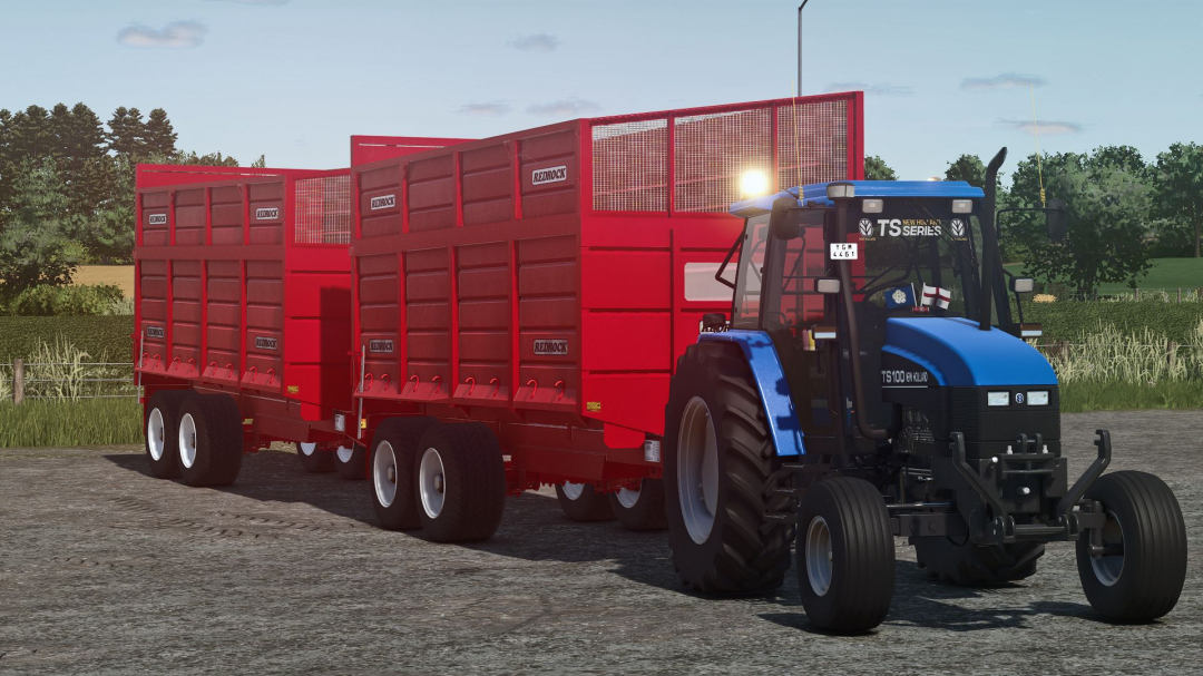 New Holland Decal Pack for windows (Prefab) V1.0