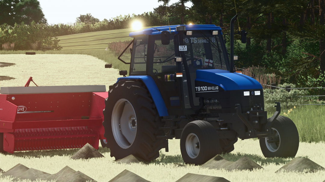 New Holland Decal Pack for windows (Prefab) V1.0