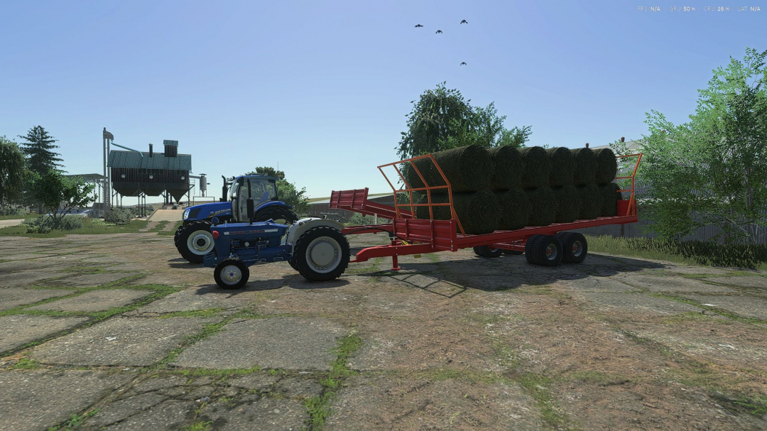 OMP tilt flatbed trailer V1.0
