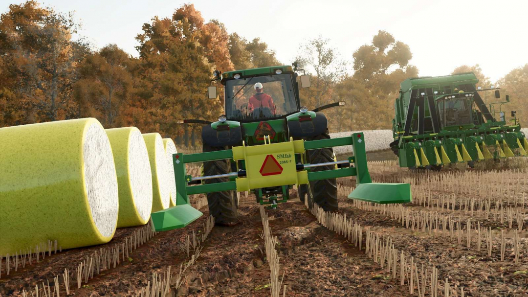 SM Fab 2085-P Round Cotton Bale Handler v1.0
