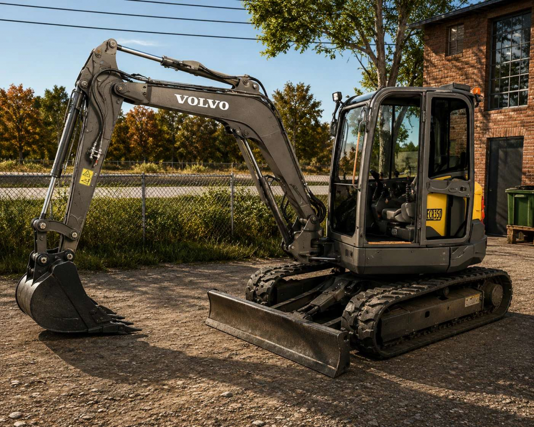 Volvo ECR58F Compact Excavator Pack v1.0