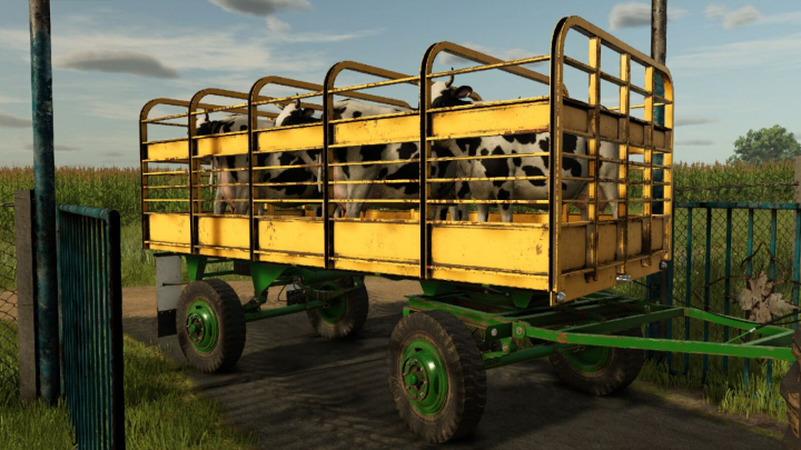 fs25-mods, ASZP 5 Livestock Trailer V1.0