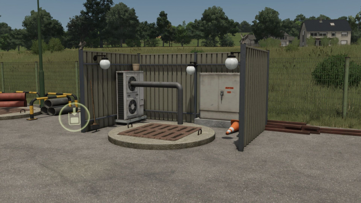 fs25-mods,  DF fuel burner (underfloor diesel station) V1.0.0.1