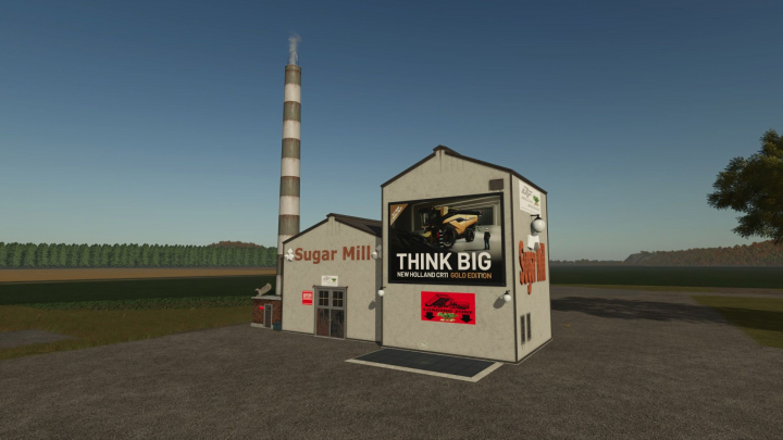 fs25-mods,  DF sugar burner XXL (large industrial sugar factory) V1.0