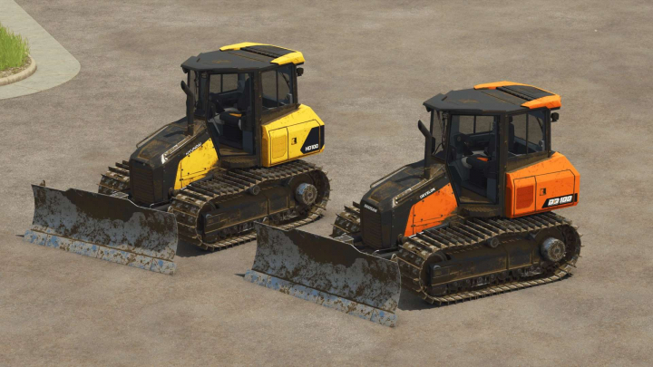 fs25-mods,  Develon/Hyundai DD100/HD100 v1.0