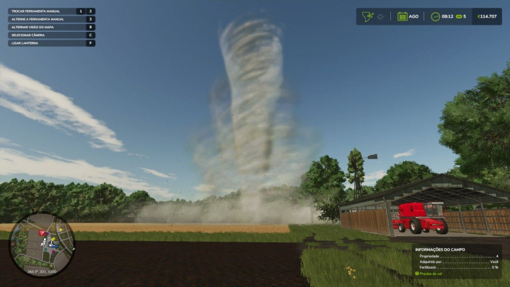 fs25-mods,  Lord of the Weather – Summon TORNADOS V1.0