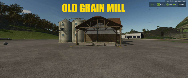fs25-mods, OLD GRAIN MILL v1.0.0.1