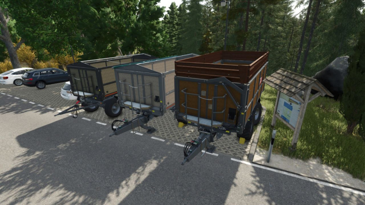 fs25-mods, Rudolph Trailer Pack V1.0.0.1