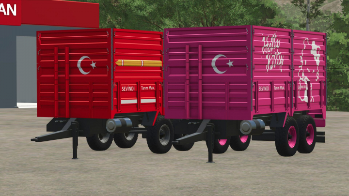 fs25-mods, Sevindi Tandem Trailer V1.0