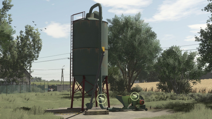 fs25-mods, Small Grain Silo V1.0